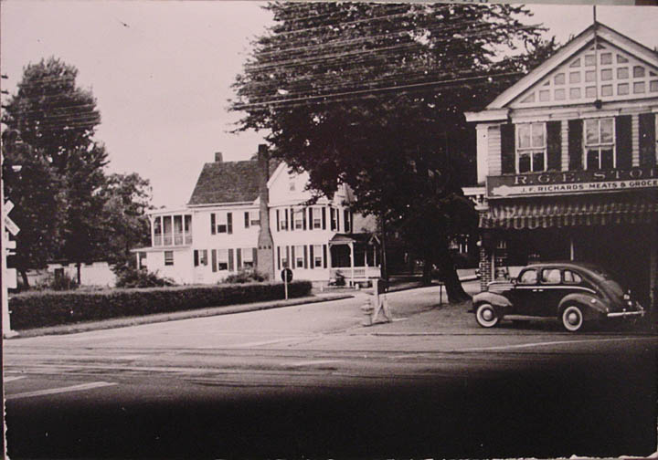 J.F.Richards store next to the B&O tracks